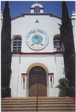 The Front Entrance of the Church