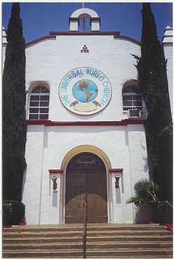 The Front Entrance of the Church